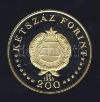 1968. 200Ft Au "Semmelweis" 16,82g T:PP