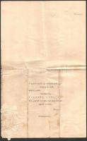 1911 gr. Zichy János kultuszminiszter által aláírt kinevezési okirat