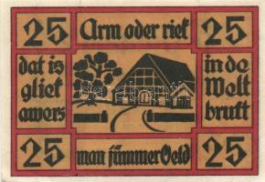 Német Birodalom/Weimari Köztársaság/ Neukaus 1921. 10Pf + 25Pf + 50Pf 3klf db, teljes sor T:I