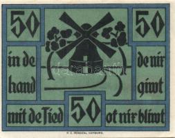 Német Birodalom/Weimari Köztársaság/ Neukaus 1921. 10Pf + 25Pf + 50Pf 3klf db, teljes sor T:I