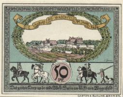 Német Birodalom/Weimari Köztársaság/ Diepholz 1921. 50Pf(2x) + 75Pf(2x) 4klf db, teljes sor T:I