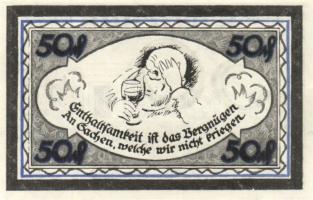 Német Birodalom/Weimari Köztársaság/ Stolzenau 1921. 25Pf + 50Pf(2x) + 75Pf(2x) 5klf db, teljes sor ...