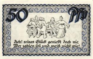 Német Birodalom/Weimari Köztársaság/ Stolzenau 1921. 25Pf + 50Pf(2x) + 75Pf(2x) 5klf db, teljes sor ...