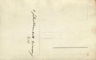 Zimony, Semlin, Zemun; Felrobbantott Száva híd / WWI destroyed bridge. photo