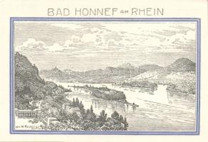 Német Birodalom/Weimari Köztársaság/ Honnelf a. Rhein 1921. 50Pf(4x) + 99Pf(4x) összesen 8klf db, te...