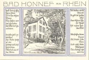 Német Birodalom/Weimari Köztársaság/ Honnelf a. Rhein 1921. 50Pf(4x) + 99Pf(4x) összesen 8klf db, te...