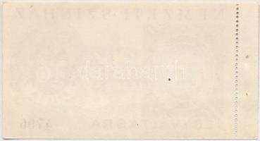 ~1946-1947. 10f "Nemzeti Színház" utalvány, nem használt T:I-