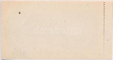 ~1946-1947. 1Ft "Nemzeti Színház" utalvány, nem használt T:I-