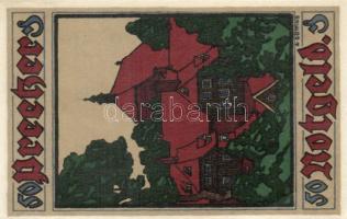 Német Birodalom/Weimari Köztársaság/Preetz 1921. 50Pf (6x) mind klf!, teljes sor T:I