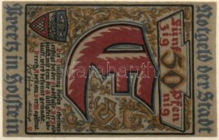 Német Birodalom/Weimari Köztársaság/Preetz 1921. 50Pf (6x) mind klf!, teljes sor T:I