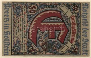 Német Birodalom/Weimari Köztársaság/Preetz 1921. 50Pf (6x) mind klf!, teljes sor T:I