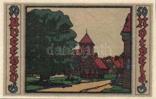 Német Birodalom/Weimari Köztársaság/Preetz 1921. 50Pf (6x) mind klf!, teljes sor T:I