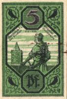 Német Birodalom/Weimari Köztársaság/Merseburg 1921. 5Pf, 10Pf, 20Pf, 25Pf, 50Pf (6x) teljes sor T:I ...