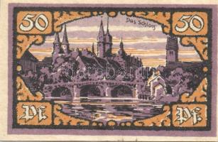 Német Birodalom/Weimari Köztársaság/Merseburg 1921. 5Pf, 10Pf, 20Pf, 25Pf, 50Pf (6x) teljes sor T:I ...