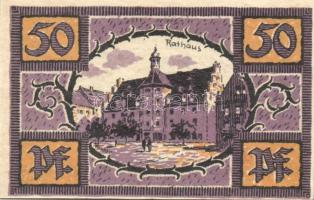 Német Birodalom/Weimari Köztársaság/Merseburg 1921. 5Pf, 10Pf, 20Pf, 25Pf, 50Pf (6x) teljes sor T:I ...