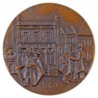 1982. Luxemburgi Képviselőház Br emlékplakett (69mm) T:1- 1982. Chamber of Deputies Luxembourg Br commemorative plaque (69mm) C:AU