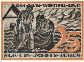 Német Birodalom/Weimari Köztársaság/Gera 1921. 25Pf, 50Pf, 1M, 2M, teljes sor! T:I,I- Összesen 4klf ...