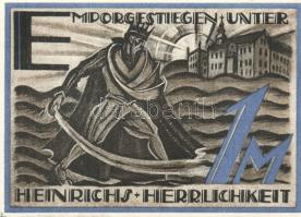 Német Birodalom/Weimari Köztársaság/Gera 1921. 25Pf, 50Pf, 1M, 2M, teljes sor! T:I,I- Összesen 4klf ...