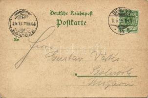 1899 Berlin, Siegersäule, Königl Schloss, Brandenburger Thor / monument, castle, gate. A. Jandorf &a...