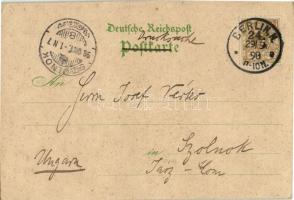 1898 Berlin, Der neue Dom, National-Denkmal. Verlag G. Hendelsohn / cathedral, National Monument. Ar...