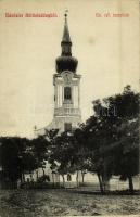 1911 Körösladány, Református templom. Czibulka Béla kiadása (EK)