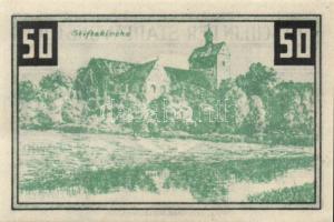 Német Birodalom/Weimari Köztársaság/Wurzbach 1922. 5Pf, 10Pf, 25Pf, 50Pf, 75Pf, 5 klf db, teljes sor...