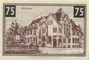 Német Birodalom/Weimari Köztársaság/Wurzbach 1922. 5Pf, 10Pf, 25Pf, 50Pf, 75Pf, 5 klf db, teljes sor...