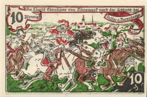 Német Birodalom/Weimari Köztársaság/Lutter am Barenberge 1920. 10Pf, 25Pf, 50Pf, 3 klf db, teljes so...