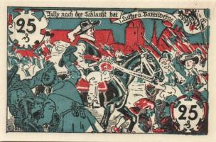 Német Birodalom/Weimari Köztársaság/Lutter am Barenberge 1920. 10Pf, 25Pf, 50Pf, 3 klf db, teljes so...