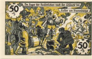 Német Birodalom/Weimari Köztársaság/Lutter am Barenberge 1920. 10Pf, 25Pf, 50Pf, 3 klf db, teljes so...