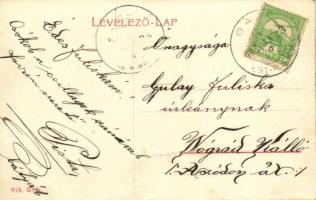 Aszód, pályaudvar, vasútállomás. W.L. 918