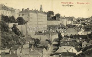 1909 Veszprém, Hosszú utca. Pósa Endre kiadása