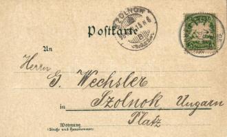 1898 München, Denkmal König Ludwig I, Propyläen, Isartor / monument, Propylae. Kunstanstalt Carl Ley...