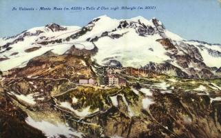 Alagna Valsesia, Monte Rosa, Colle dOlen cogli Alberghi / mountain hotel