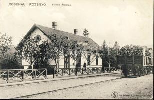 Bárcarozsnyó Railway-station
