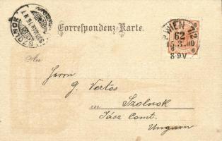 1900 Wien, Vienna, Bécs I. Michaelerkirche. Karl Stückers Kunstanstalt 7228. litho