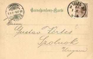1899 Wien, Vienna, Bécs I. Die Börse / stock market, stock exchange. Edgar Schmidt (EK)