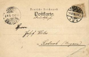 1898 Wroclaw, Breslau; Schweidnitzer-Strasse / street view. C. Schröter (EB)