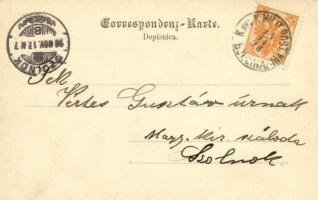 1898 Bosnische Bauern / Bosnian folklore, peasants. Ignaz Königsberger's Nachf. Albert Thier (E...