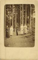 1914 Pusztakamarás, Camarasu; erdő / forest. photo (EK)