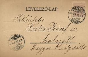 1899 Kolozsvár, Cluj; Wesselényi Miklós utca. Kováts P. Fiai kiadása / street view s: Bienert