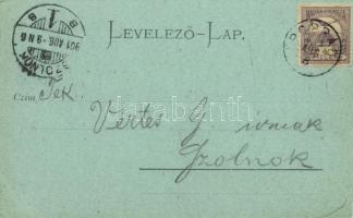 1901 Tátra, Magas Tátra, Vysoké Tatry; Husz park és Tátra (Központi Kárpátok) / Central-Karpathen vo...