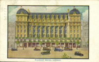 1929 London, Waldorf Hotel