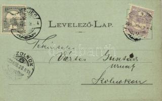 1900 Eperjes, Presov; Fő utca, Caraffa vesztőhely, Klein Mór, L. Rosenwasser üzlete. Fénynyomat Diva...