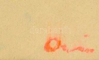 Török Orsolya (1976-2018): Kirándulás a végtelenbe XII.Pasztell, karton. Jelzett. 24x35 cm