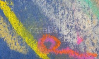 Török Orsolya (1976-2018): Kirándulás a végtelenbe XV.Pasztell, karton. Jelzett. 24x35 cm