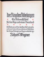 cca 1900 Wagner: Valkűrök zongoraátirat. Kottafüzet