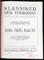 cca 1900 Bach zongoradarabok 43 db. Kottafüzet