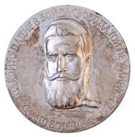 Bulgária 1966. Hriszto Botev 1848-1876 / 1966 Radetzky - 1876 ezüstözött fém emlékérem (59mm) T:2(eredetileg PP) Bulgaria 1966. Hristo Botev 1848-1876 / 1966 Radetzky - 1876 silver plated commemorative medal (59mm) C:XF(originally PP)