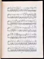 cca 1900 Verdi: Rigoletto zongoraátirat, Kottafüzet